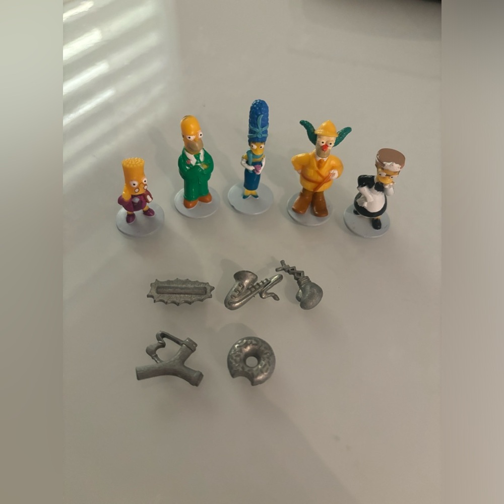 Simpsons Clue Game Replacement Pieces#190